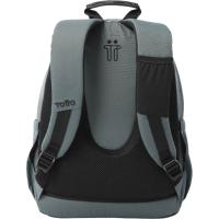 Mochila juvenil gris con porta PC, 33 x 44 x 14 cm 20 L TOTTO