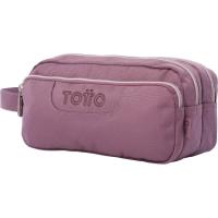 Estuche 3 compartimentos Ecole MV, 12 x 11 x 23 cm TOTTO