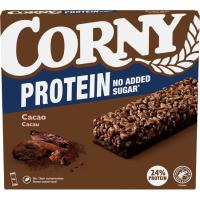 Barrita de cereales y cacao CORNY PROTEIN, caja 100 g