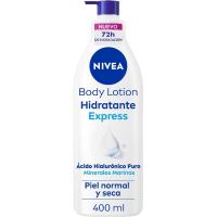 Loción express NIVEA, dosificador 400 ml