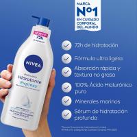Loción express NIVEA, dosificador 400 ml