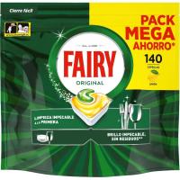 Lavavajillas máquina original FAIRY, bolsa 140 dosis