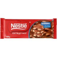Chocolate extrafino con almendra entera NESTLÉ, tableta 100 g Chocolate extrafino con almendra entera NESTLÉ, tableta 100 g