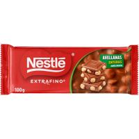 Chocolate extrafino con avellana entera NESTLÉ, tableta 100 g Chocolate extrafino con avellana entera NESTLÉ, tableta 100 g