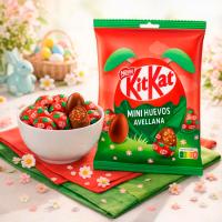Mini huevos de avellana KITKAT, bolsa 151 g