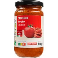 Salsa pesto rosso EROSKI, frasco 190 g Salsa pesto rosso EROSKI, frasco 190 g