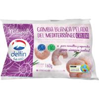 Gamba pelada Mediterráneo DELFÍN, bolsa 160 g