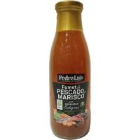 Fumet de pescado y marisco ecológico PEDRO LUIS, frasco 750 ml Fumet de pescado y marisco ecológico PEDRO LUIS, frasco 750 ml