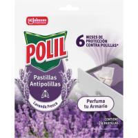 Antipolillas lavanda en pastillas POLIL, caja 24 uds