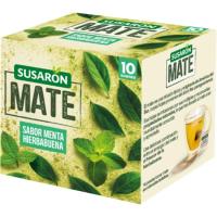 Infusión mate de hierbabuena SUSARON, caja 10 uds Infusión mate de hierbabuena SUSARON, caja 10 uds