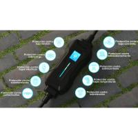 Cargador de coche Tipo 2 Monofásico IP 66, 3,7kW (16A) enchufe Schuko CEGASA, 5 m