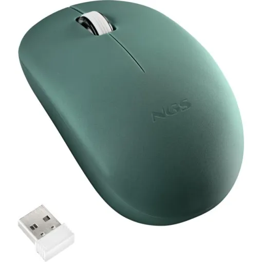 Ratón inalámbrico con teclas silenciosas verde FOGPRO NGS