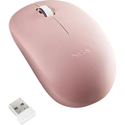 Ratón inalámbrico con teclas silenciosas rosa FOGPRO NGS
