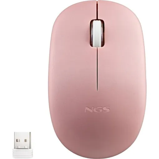 Ratón inalámbrico con teclas silenciosas rosa FOGPRO NGS
