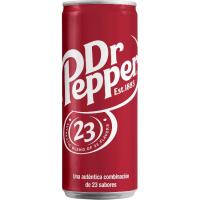 Refresco de cola DR. PEPPER, lata 33 cl