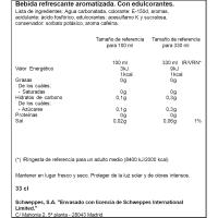 Refresco de cola sin azúcar DR. PEPPER, lata 33 cl