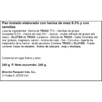 Pan de maíz RECONDO, caja 240 g