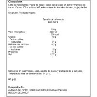 Chocolate negro 100% TRAPA COLLECTION, tableta 80 g