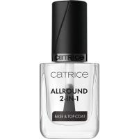 Base top coat 2en1 para uñas allround CATRICE, 1 ud Base top coat 2en1 para uñas allround CATRICE, 1 ud