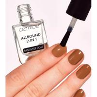 Base top coat 2en1 para uñas allround CATRICE, 1 ud
