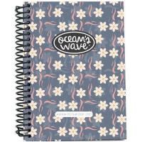 Agenda escolar, tamaño A6, día página, tapa polipropileno estampada OCEAN'S WAVE Agenda escolar, tamaño A6, día página, tapa polipropileno estampada OCEAN'S WAVE