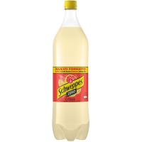 Refresco cítrico con gas SCHWEPPES ZERO, botella 1,5 litros