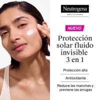 Fluido solar facial Antiedad SPF50 NEUTROGENA SHEER, tubo 50 ml