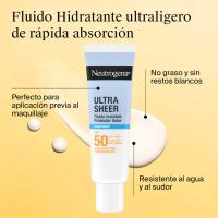Fluido solar facial Hidra SF50 NEUTROGENA U. SHEER, tubo 50 ml