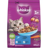 Alimento de atún para gato adulto WHISKAS, bolsa 800 g