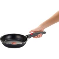 Sartén de aluminio forjado, mango extraíble, apta para todo tipo de cocinas, One Click MONIX, Ø24 cm