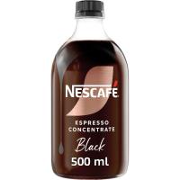 Café soluble espresso concentrado black NESCAFÉ, botella 500 ml