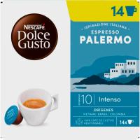 Café espresso Palermo DOLCE GUSTO, caja 14 uds