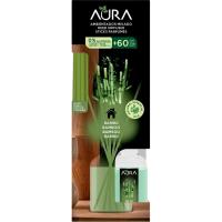 Ambientador mikado bambú AURA, pack 50 ml
