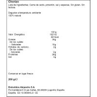 Chorizo ALEJANDRO, sarta 200 g