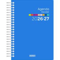 Agenda escolar, tamaño A5, semana vista, tapa cartón, ¿Cuál te llegará? INGRAF