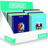 Agenda escolar, tamaño A6, día página, tapa forrada ¿cúal te llegará? INGRAF