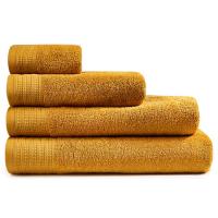 Toalla o alfombra de baño lisa, 100% algodón, 430gr/m2, baja torsión Comfort EROSKI