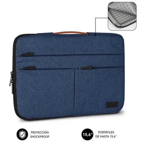 Funda para portátil Air Padding Sleeve 15,6"azul, SUBBLIM