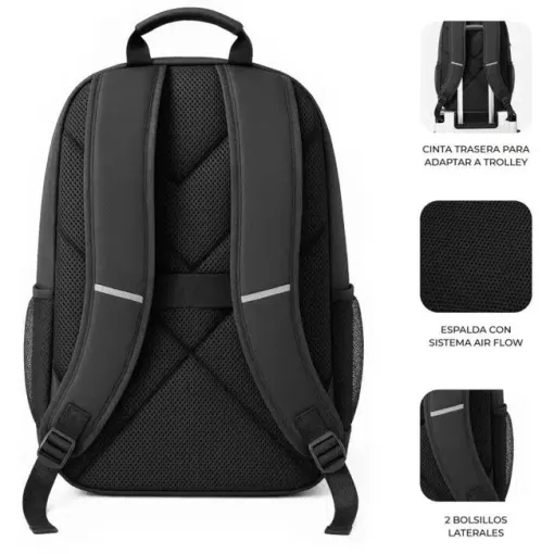 Mochila para portátil Nomad Xpand Air Padding Backpack 15,6" negro SUBBLIM