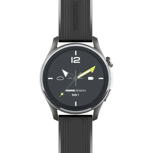Smartwatch negro, Redondo momo desing ZERO Smartwatch negro, Redondo momo desing ZERO