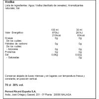 Vodka ABSOLUT TABASCO, botella 70 cl
