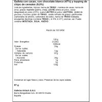 Fino Filipino de chocolate blanco ARTIACH, bolsa 87 g