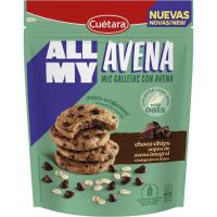 Galleta de chocolate All My Avena CUÉTARA, bolsa 160 g Galleta de chocolate All My Avena CUÉTARA, bolsa 160 g