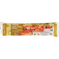 Masa de pizza integral EROSKI, paquete 400 g Masa de pizza integral EROSKI, paquete 400 g