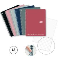 Cuaderno Microperforado A5, Cuadricula 5x5, Tapa Blanda, 50 hojas 80g ¿Cuál te llegará? SENFORT