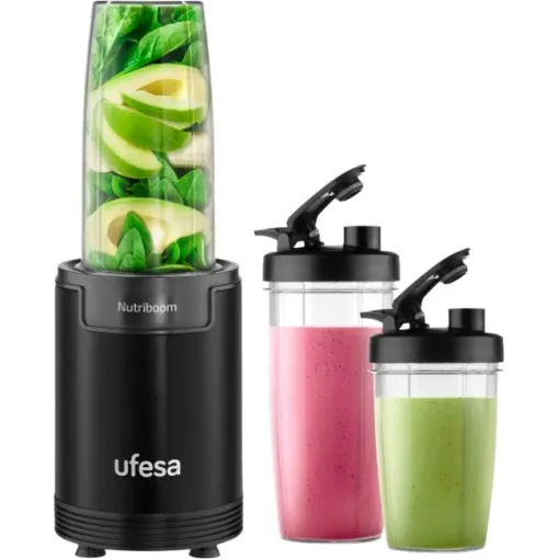 Batidora de vaso 900W, Nutrifusion 500 UFESA