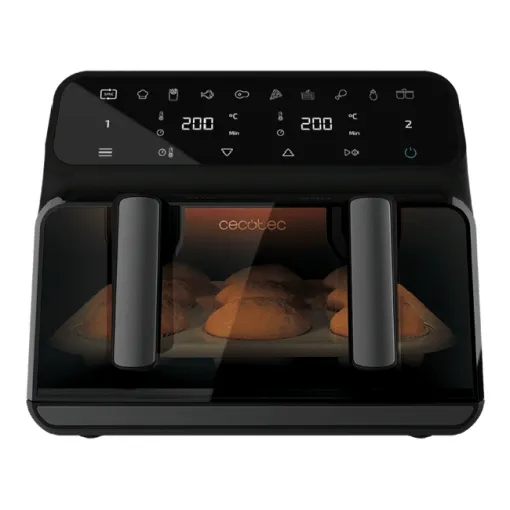 Freidora de aire, 9L, 2200W, Cecofry Advance 9000 Window CECOTEC Freidora de aire, 9L, 2200W, Cecofry Advance 9000 Window CECOTEC