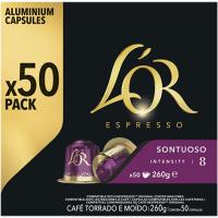 Café Sontuoso compatible Nespreso L'OR, caja 50 uds Café Sontuoso compatible Nespreso L'OR, caja 50 uds