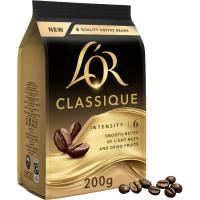 Café en grano classique L'OR, paquete 200 g