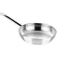 Sartén de acero inoxidable sin antiadherente, apta para todo tipo de fuegos, Chef MONIX, Ø28 cm
